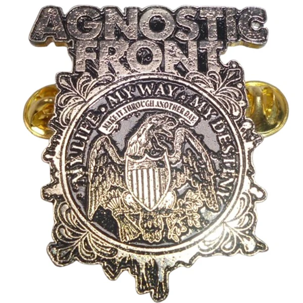 Agnostic Front | Pin Badge My Life My Way - Image 2