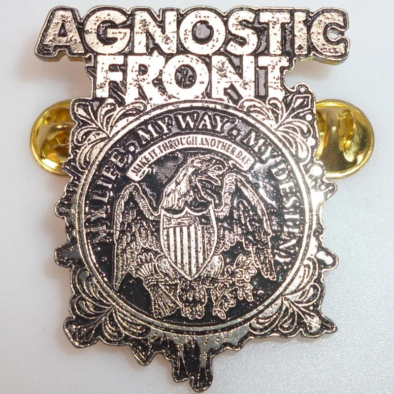 Agnostic Front | Pin Badge My Life My Way - Image 3