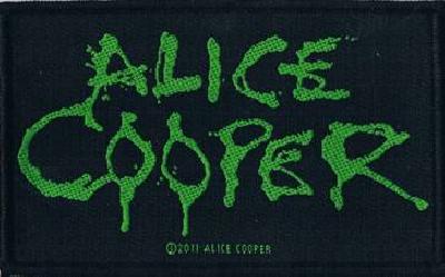 Alice Cooper | Green Logo Woven Patch - Image 2