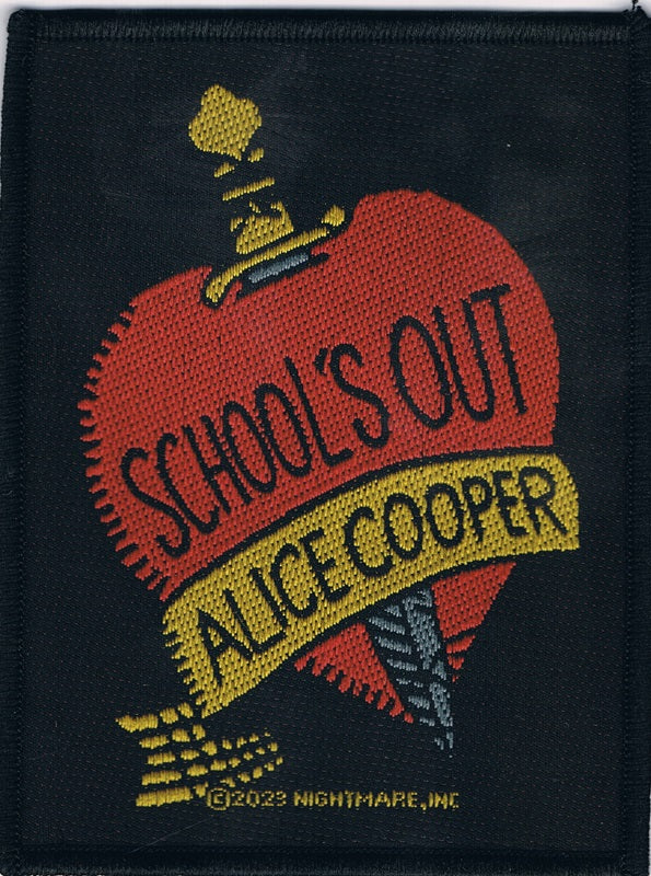 Alice Cooper | School's Out Woven Patch - Image 2