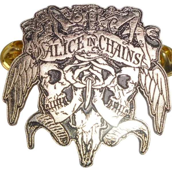 Alice In Chain | Pin Badge Crest - Image 2