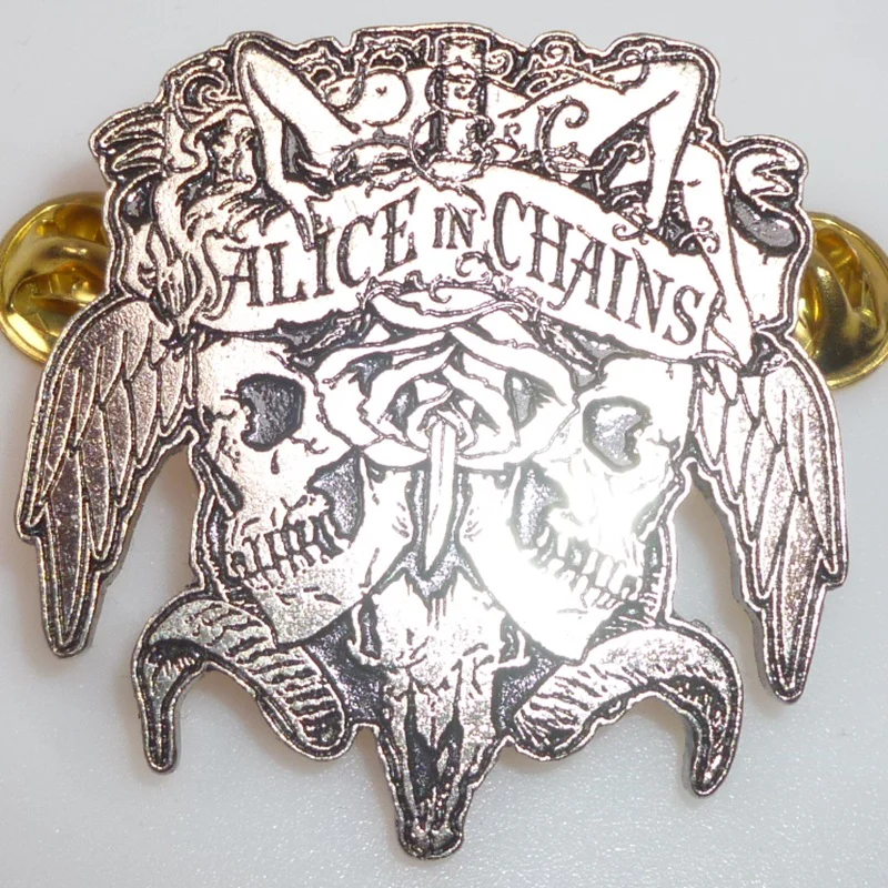 Alice In Chain | Pin Badge Crest - Image 3