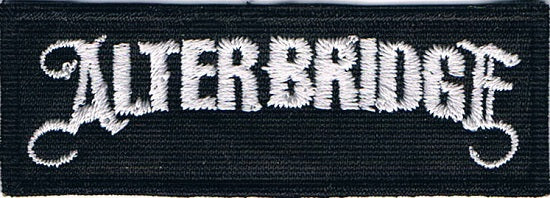 Alter Bridge | Stitched White Mini Logo