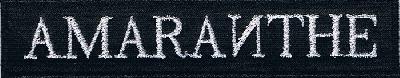 Amaranthe | Stitched White Logo