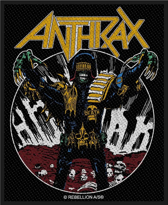 Anthrax | Judge Death Woven Patch