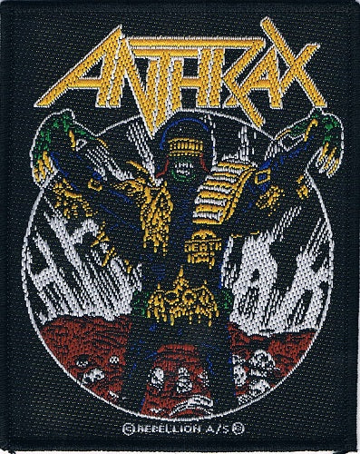 Anthrax | Judge Death Woven Patch - Image 2