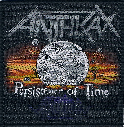 Anthrax | Persistence Of Time Woven Patch - Image 2