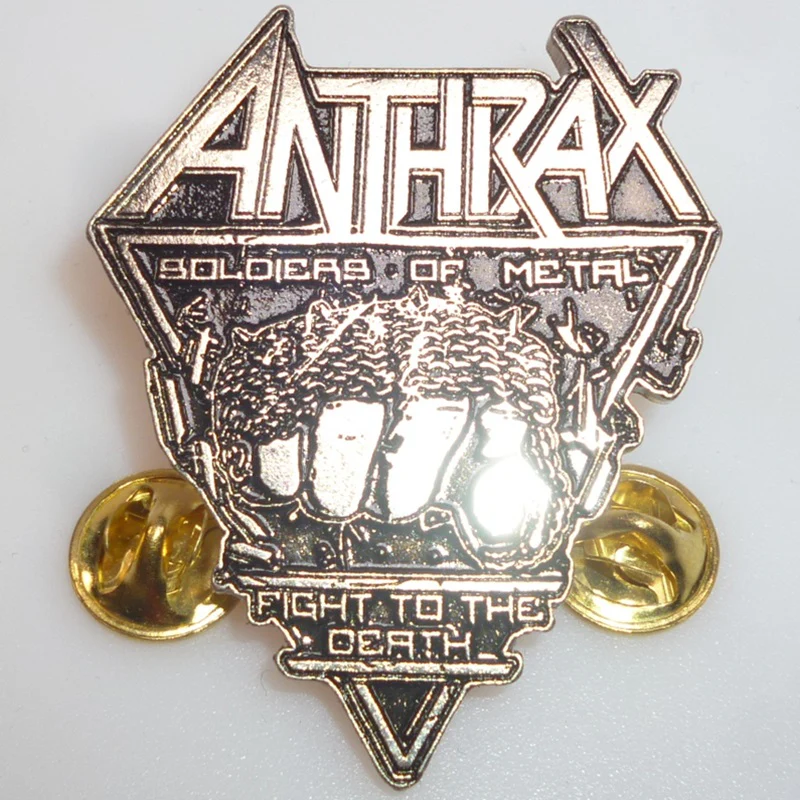 Anthrax | Pin Badge Soldiers of Metal - Image 2