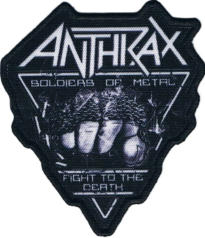 Anthrax | Soldiers of Metal Printed Patch - Image 2