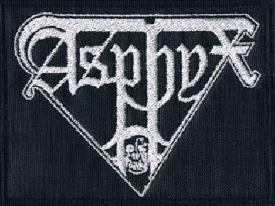 Asphyx | Stitched White Logo