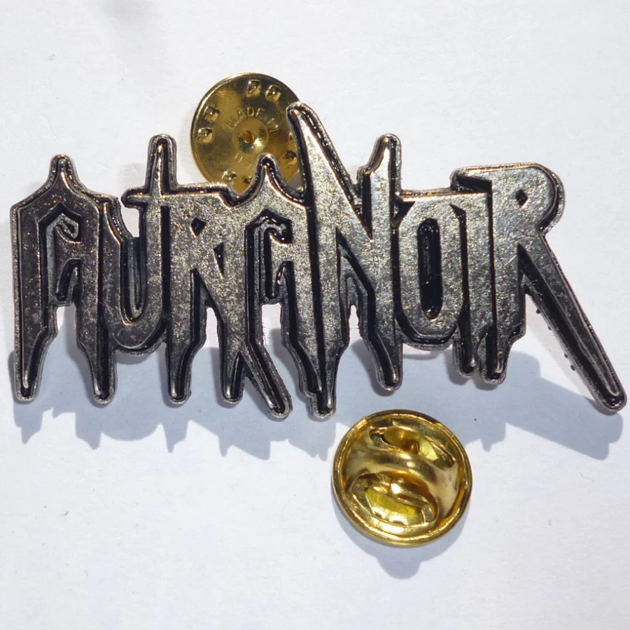Aura Noir | Pin Badge 3D Logo - Image 2