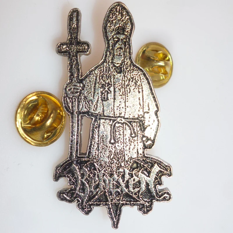 Behexen | Pin Badge Blessing of Satan - Image 2