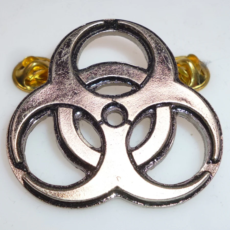 Biohazard | Pin Badge Sign - Image 2