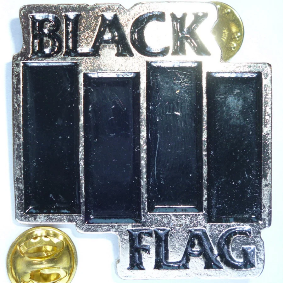 Black Flag | Pin Badge Logo - Image 2