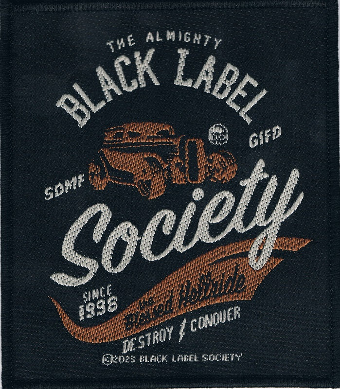 Black Label Society | Blessed Hellride Woven Patch - Image 2