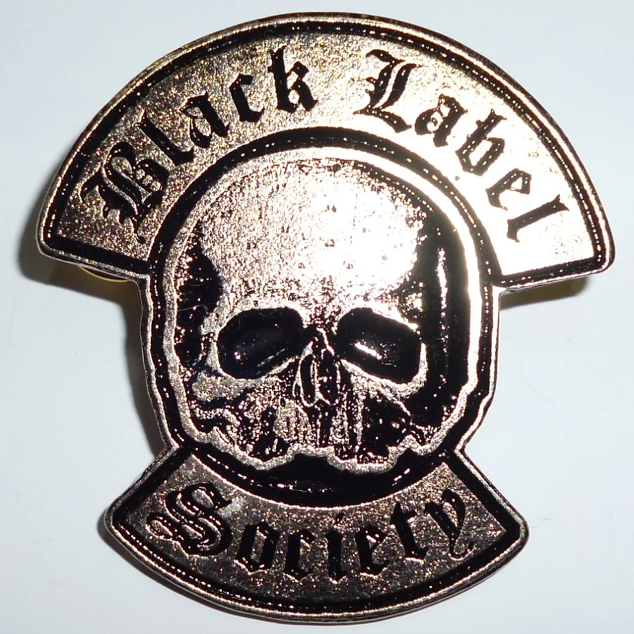 Black Label Society | Pin Badge Biker Logo - Image 2