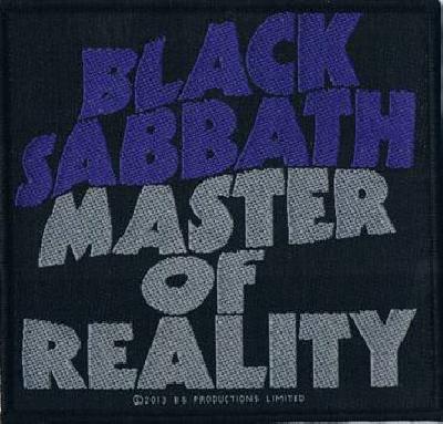 Black Sabbath | Master of Reality Woven Patch