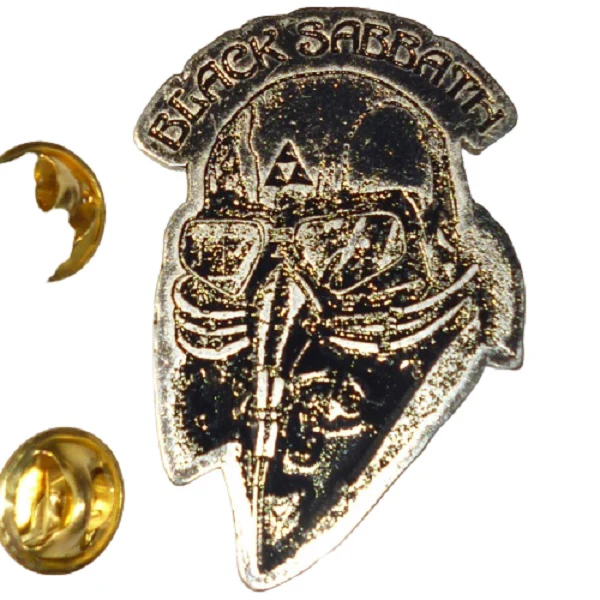 Black Sabbath | Pin Badge Iron Man USA '78 - Image 2