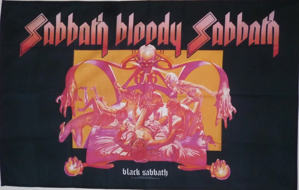 Black Sabbath | Sabbath Bloody Sabbath Flag - Image 3