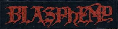 Blasphemy | Stitched Red Logo