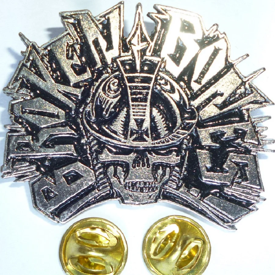 Broken Bones | Pin Badge Skull Logo