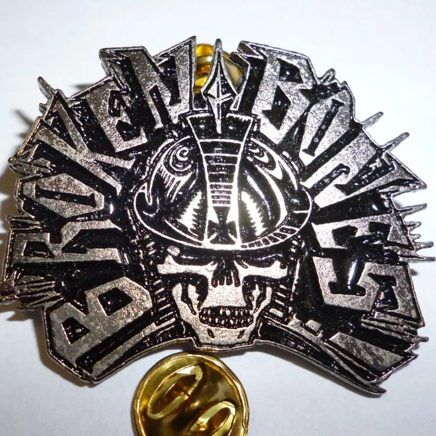 Broken Bones | Pin Badge Skull Logo - Image 2