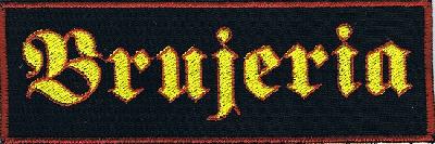 Brujeria | Stitched Red Yellow Logo