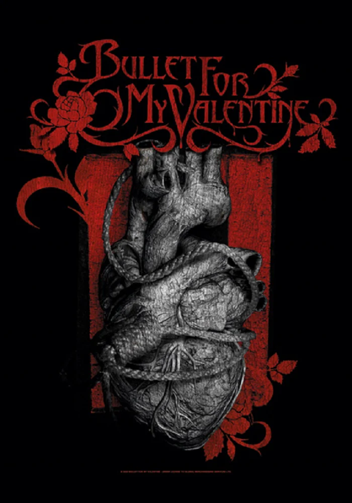 Bullet for my Valentine | Heart Noose Flag