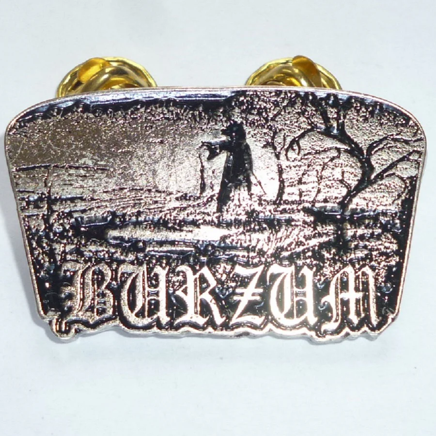 Burzum | Pin Badge 1st Album Cover - Image 2