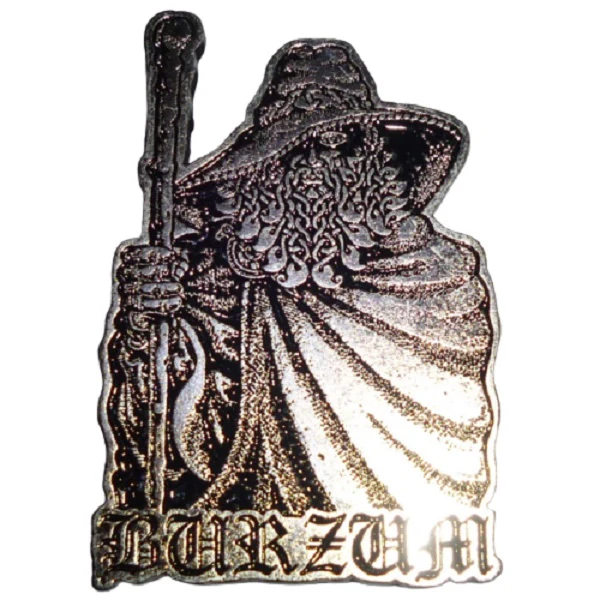 Burzum | Pin Badge Haeptling Varg - Image 2
