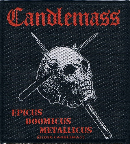 Candlemass | Epicus Doomicus Metallicus Woven Patch - Image 2