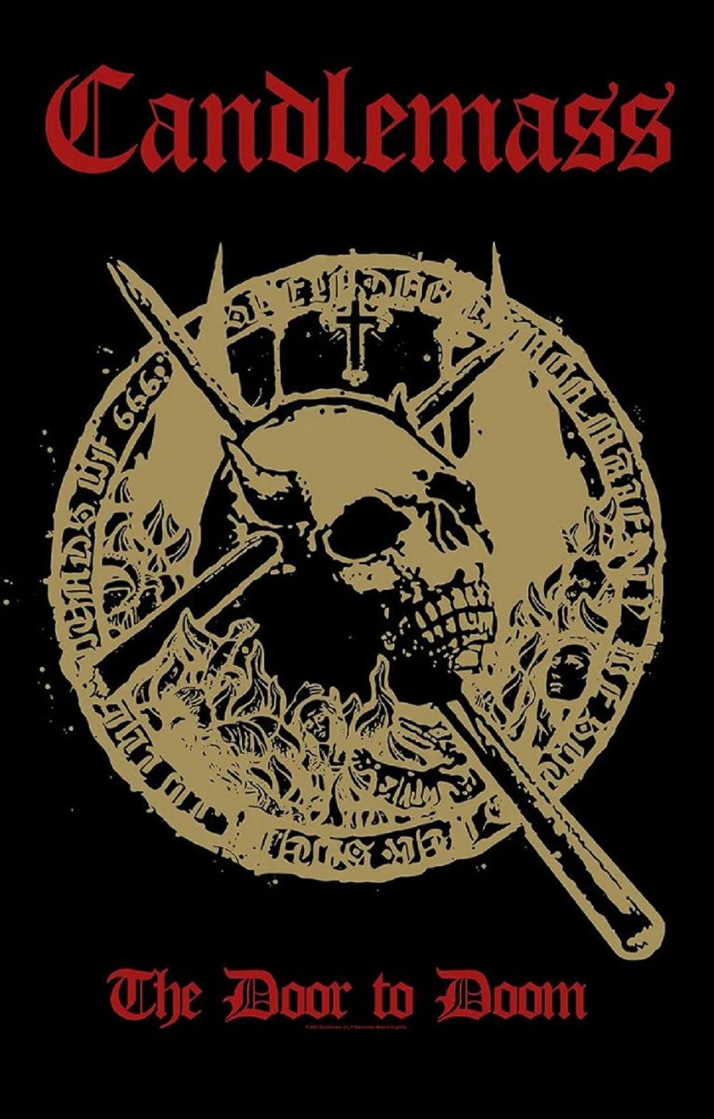 Candlemass | The Door To Doom Flag