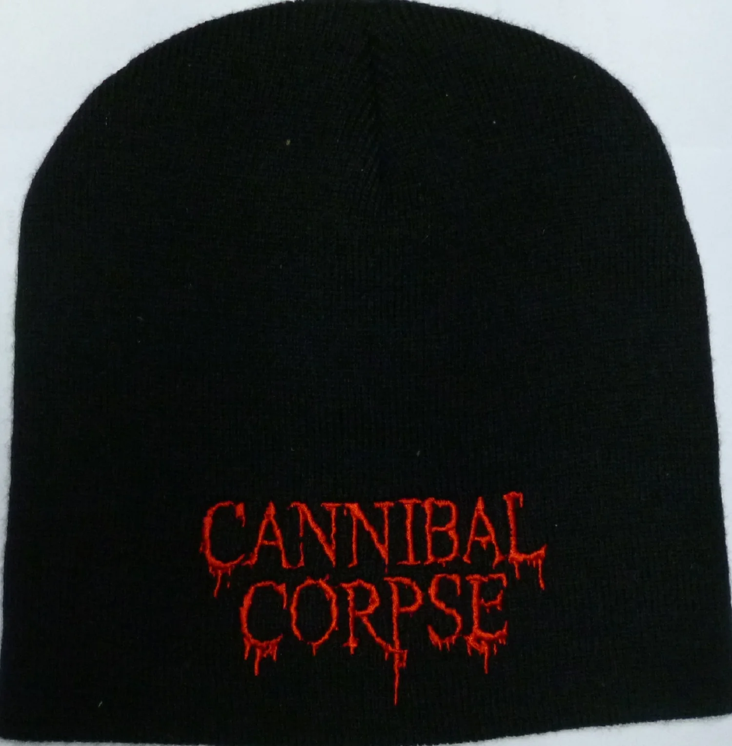 Cannibal Corpse | Beanie Red Logo - Image 2