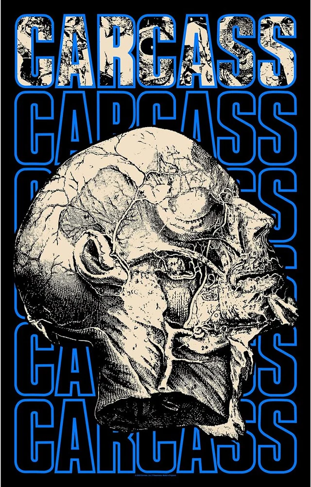 Carcass | Necro Head Flag