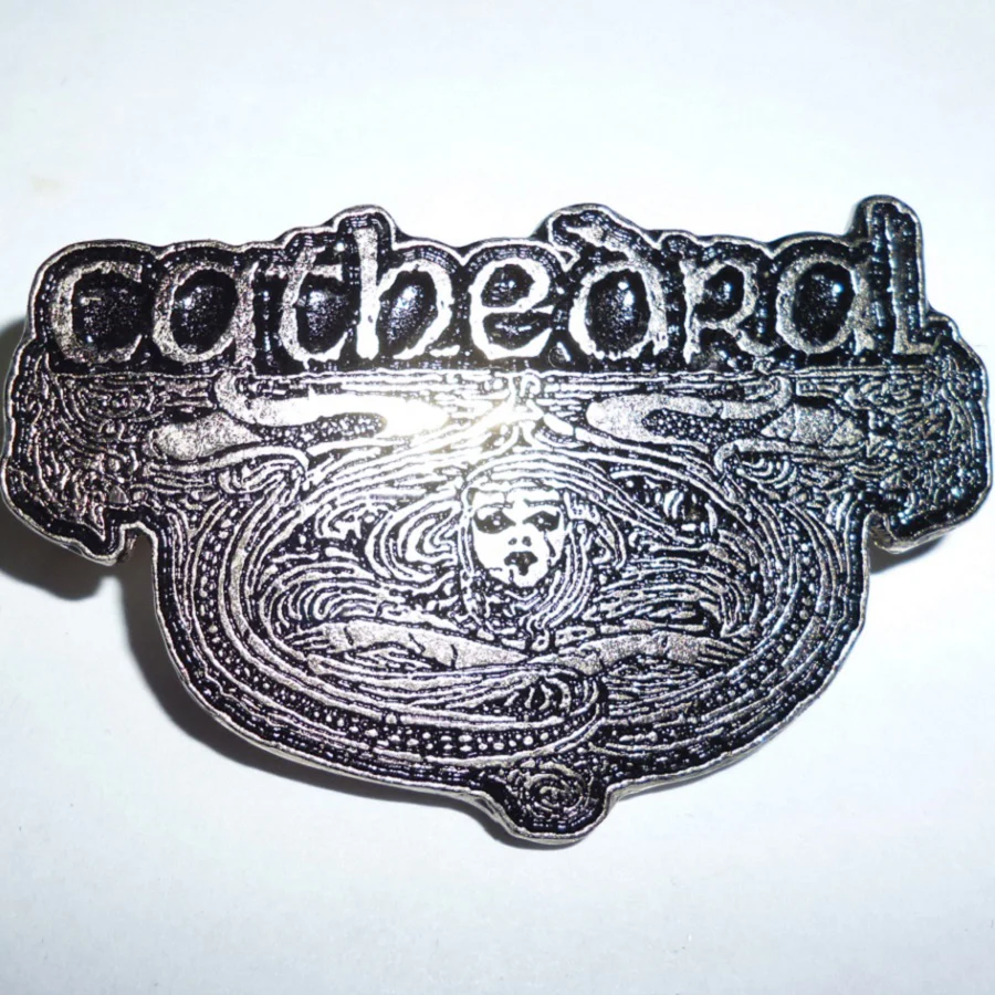 Cathedral | Pin Badge Logo - Image 2