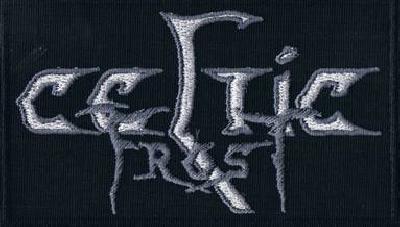 Celtic Frost | Stitched White Grey Logo