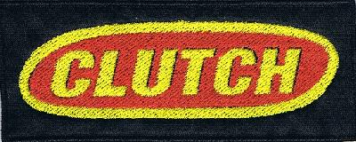 Clutch | Stitched Yellow Logo