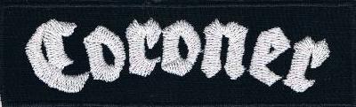 Coroner | Stitched White Logo