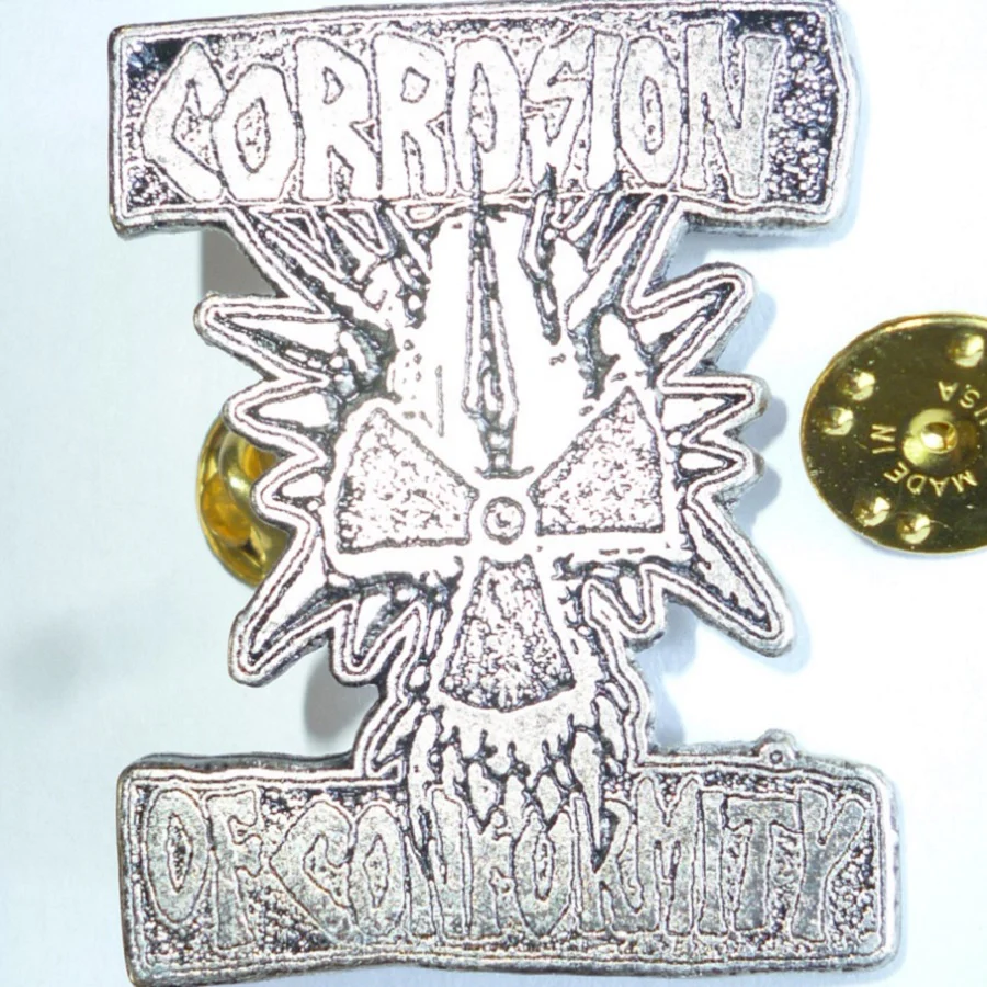Corrosion of Conformity | Pin Badge Skull Logo