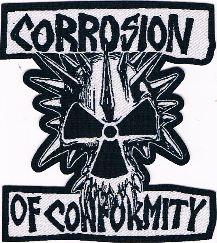 Corrosion of Conformity | Skull Shape Logo Iron-on Patch