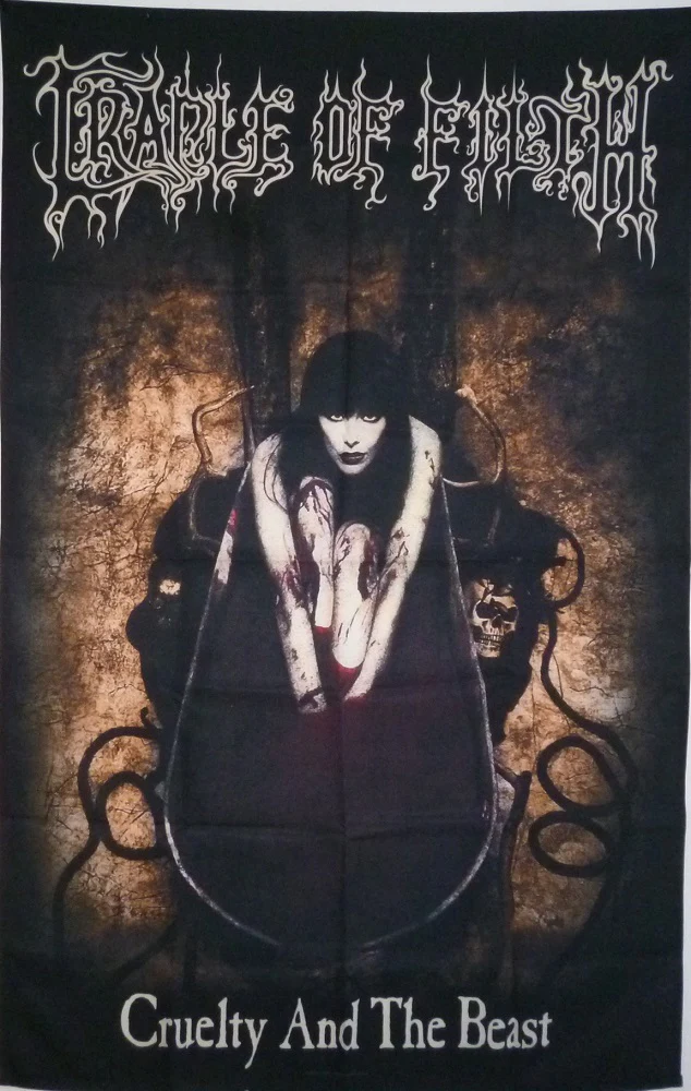 Cradle of Filth | Cruelty And The Beast Flag - Image 2
