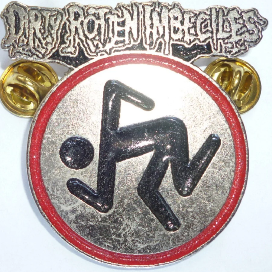 D.R.I. | Pin Badge Logo - Image 2