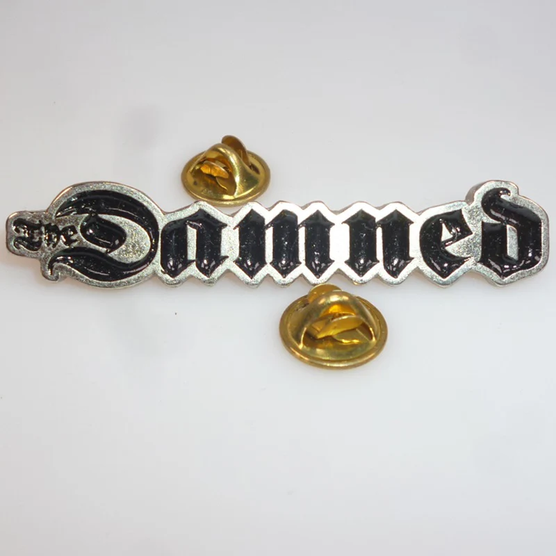 Damned The | Pin Badge Logo - Image 3