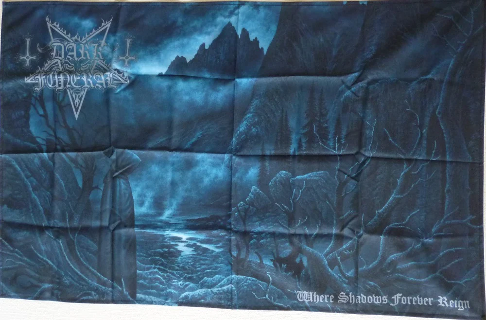 Dark Funeral | Where Shadows Reign Flag - Image 3