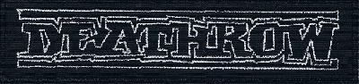 Deathrow | Stitched White Logo