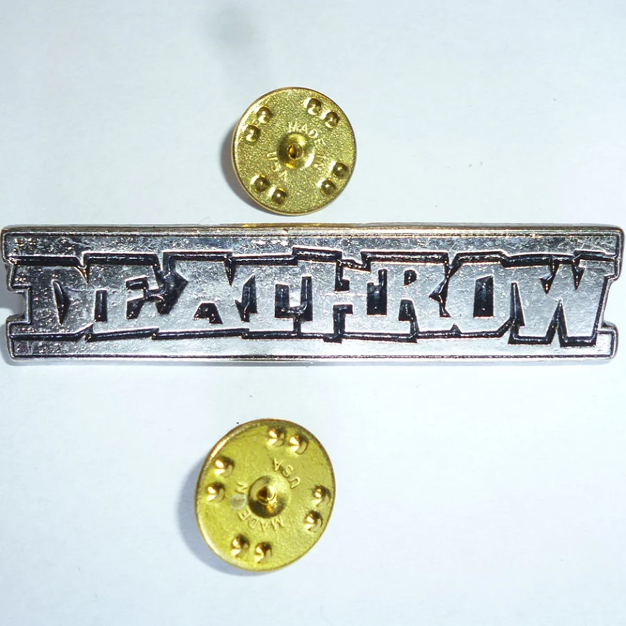 Deathrow | Pin Badge Logo