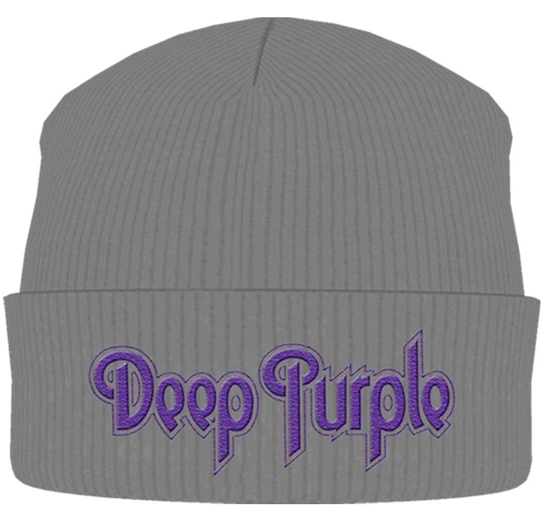 Deep Purple | Beanie Grey