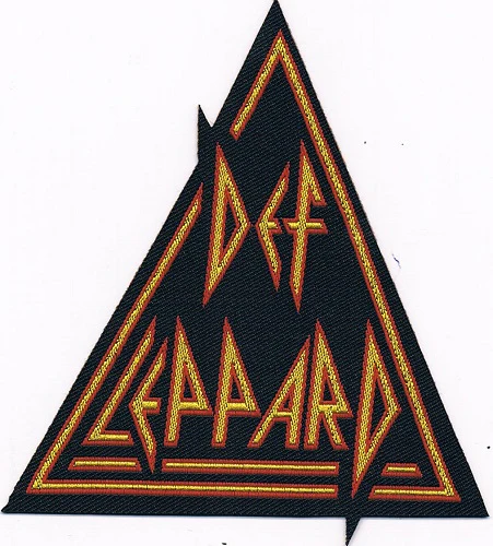 Def Leppard | Shape Logo Woven Patch - Image 2