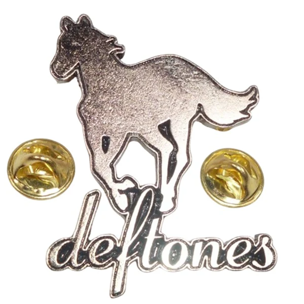 Deftones | Pin Badge Pony - Image 2