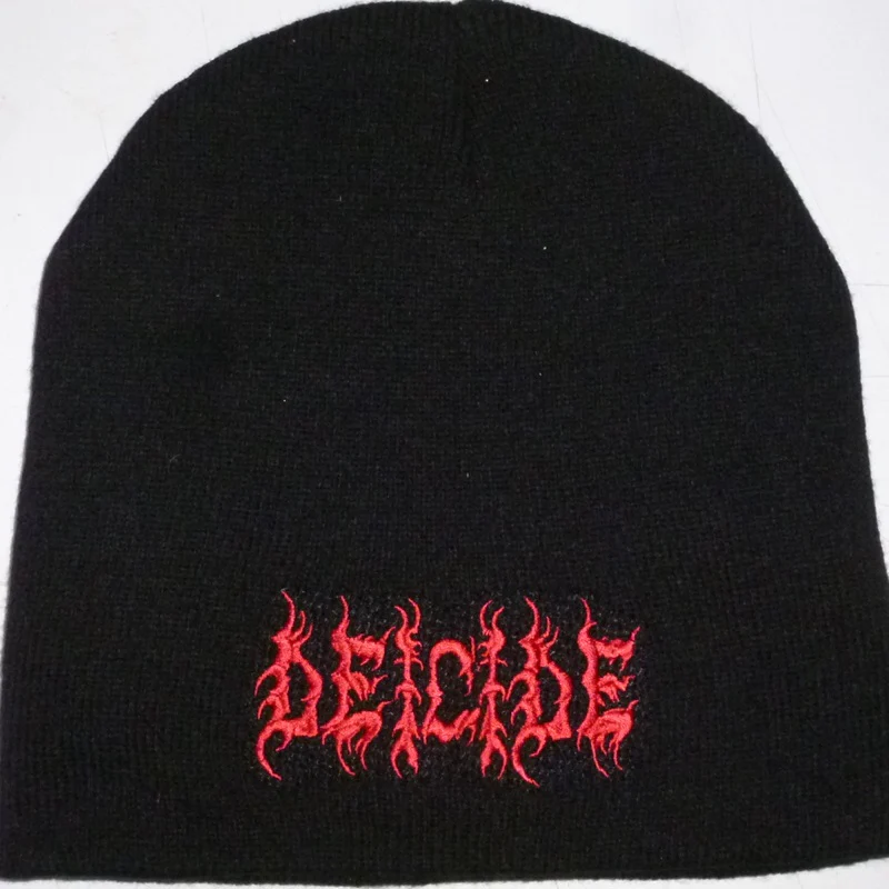 Deicide | Beanie Red Logo - Image 2